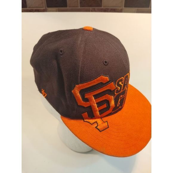 San Francisco Giants MLB Wide Brim Black Ball Cap - Picture 3 of 7